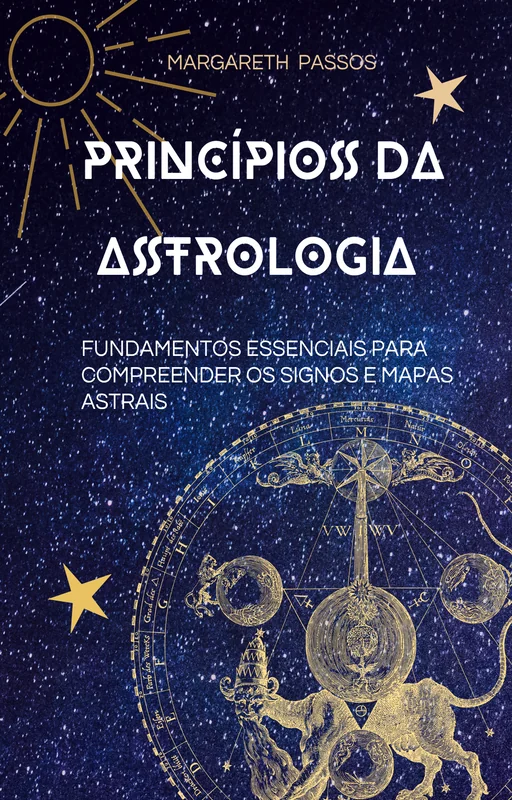 Princípios da Astrologia Ebook Margareth Passos - Capa do e-book