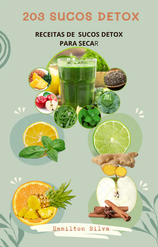 203 Sucos Detox - Capa do e-book